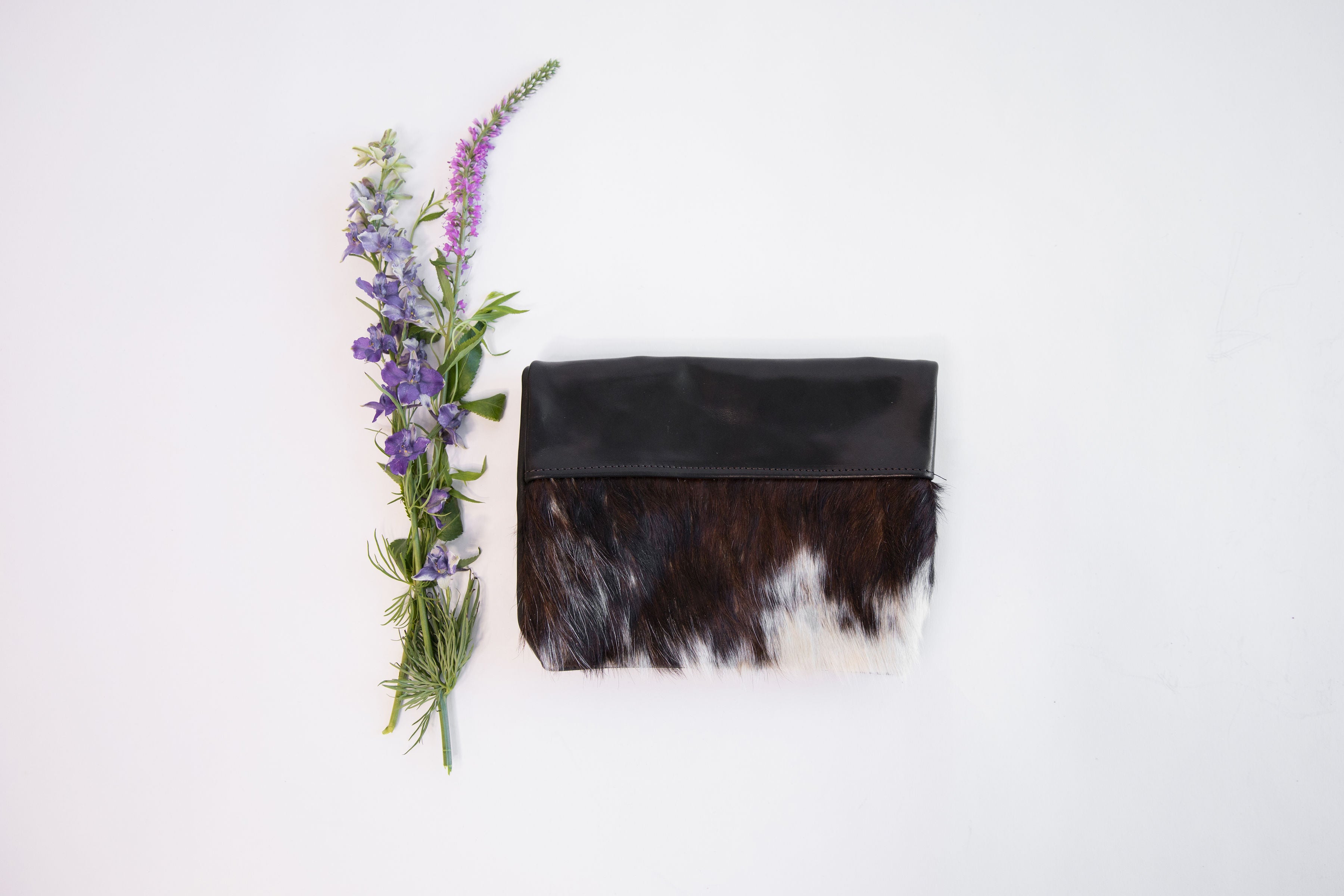 Foldover Leather Clutch – Alex & Andrew Bag Co.